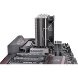 Thermaltake UX 210 ARGB Processore Refrigeratore 12 cm Nero, Bianco, raffreddamento CPU  Refrigeratore, 12 cm, 600 Giri/min, 2000 Giri/min, 34,3 dB, 72,3 pdc/min