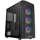 Thermaltake Versa T27 TG ARGB Midi Tower Nero, Chassis Tower Nero, Midi Tower, PC, Nero, ATX, EATX, micro ATX, Mini-ITX, SPCC, Giocare