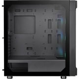 Thermaltake Versa T27 TG ARGB Midi Tower Nero, Chassis Tower Nero, Midi Tower, PC, Nero, ATX, EATX, micro ATX, Mini-ITX, SPCC, Giocare