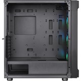 Thermaltake Versa T27 TG ARGB Midi Tower Nero, Chassis Tower Nero, Midi Tower, PC, Nero, ATX, EATX, micro ATX, Mini-ITX, SPCC, Giocare