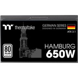 Thermaltake W0650RE, Alimentatore PC Nero