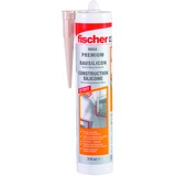 fischer Silicone da costruzione DBSA BR 310ml, Sigillante marrone