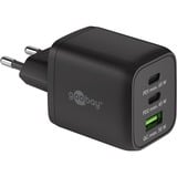 goobay Caricatore rapido USB-C Nano, PD, GaN, 65 watt, Caricabatterie Nero