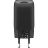 goobay Caricatore rapido USB-C Nano, PD, GaN, 65 watt, Caricabatterie Nero