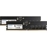 ADATA AD5U480032G-DT memoria 64 GB 2 x 32 GB DDR5 Data Integrity Check (verifica integrità dati) Nero, 64 GB, 2 x 32 GB, DDR5, 4800 MHz, 288-pin DIMM