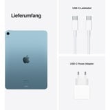 Apple iPad Air 64 GB 27,7 cm (10.9") Apple M 8 GB Wi-Fi 6 (802.11ax) iPadOS 15 Blu blu, 27,7 cm (10.9"), 2360 x 1640 Pixel, 64 GB, 8 GB, iPadOS 15, Blu