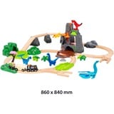 BRIO Set Deluxe Dinosauri del Mondo, Ferrovia 