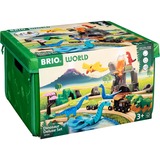 BRIO Set Deluxe Dinosauri del Mondo, Ferrovia 