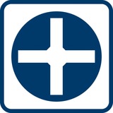 Bosch 1 600 A01 TG2 cacciavite manuale Singolo Cacciavite dritto blu/Nero, 210 g