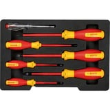 Bosch Set di cacciaviti VDE PH/SL Professional, 7 pezzi, Cacciavite rosso/Giallo