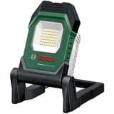 Bosch UniversalWorkLight 18V-2100 Nero, Verde, Riflettore di costruzione 1500 mAh, Nero, Verde, Luce da lavoro indipendente
