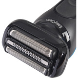 Braun Series 5 52-B1000s Rasoio Nero Nero/Blu, Rasoio, Nero, Pulsanti, Intensivo, Normale, Batteria, Ioni di Litio