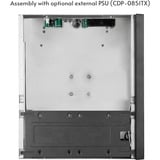 Chieftec IX-06B-OP computer case Small Form Factor (SFF) Nero, Alloggiamento desktop Nero, Small Form Factor (SFF), PC, Nero, micro ATX, Mini-ITX, SPCC, 3,5 cm