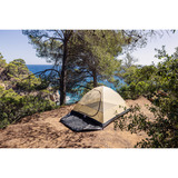 Coleman Darwin 3 Plus Summer, Tenda beige/rosso scuro