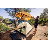 Coleman Darwin 3 Plus Summer, Tenda beige/rosso scuro