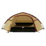 Coleman Darwin 3 Plus Summer, Tenda beige/rosso scuro