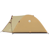 Coleman Darwin 3 Plus Summer, Tenda beige/rosso scuro