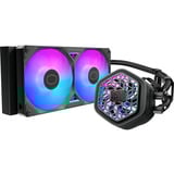 Cooler Master MasterLiquid 240 Atmos II VRM Fan ARGB, Raffreddamento ad acqua Nero
