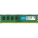 Crucial 8GB PC3-12800 memoria 1 x 8 GB DDR3 1600 MHz 8 GB, 1 x 8 GB, DDR3, 1600 MHz, 240-pin DIMM, Lite retail