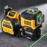 DEWALT DCE089D1G18-QW, Attraversare la linea laser Nero/Giallo