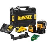 DEWALT Laser multilinea a batteria 3x360° DCE089D1G18, 18 Volt, Attraversare la linea laser Nero/Giallo
