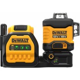 DEWALT Laser multilinea a batteria 3x360° DCE089D1G18, 18 Volt, Attraversare la linea laser Nero/Giallo