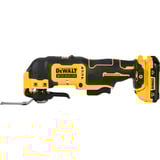 DEWALT Utensile multifunzione a batteria DCS353D2, 12 Volt, Strumento multi funzione giallo/Nero
