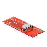 DeLOCK Convertitore M.2 Key M a 1 x OCuLink SFF-8612, Scheda di interfaccia 