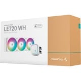 DeepCool LE720 WH 360mm, Raffreddamento ad acqua bianco