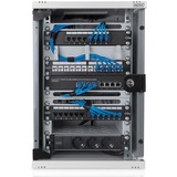 Digitus Alloggiamento a parete da 254 mm (10") - 312 x 300 mm (L x P), IT armadio grigio, Montabile a parete, Interno, Acciaio, IP20, 312 mm, 300 mm