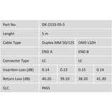 Digitus Cavo patch LWL, duplex, connettore LC > LC, multimodo OM5 calce