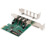 Digitus PCIe USB 3.0 a 4 porte, Scheda di interfaccia 