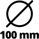EINHELL 3424100 cuscinetto e mola per lucidatura/brillantatura Disco da lucidatura Nero Disco da lucidatura, Nero, 109 mm, 105 mm, 25 mm, 130 g