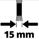 EINHELL 3424100 cuscinetto e mola per lucidatura/brillantatura Disco da lucidatura Nero Disco da lucidatura, Nero, 109 mm, 105 mm, 25 mm, 130 g
