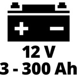 EINHELL CE-BC 15 M Caricabatteria per veicolo 12 V Nero, Rosso, Caricabatterie rosso/Nero, 12 V, 230 V, 50 Hz, LED, Sovraccarico, Cortocircuito, Nero, Rosso