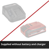 EINHELL Power X-Change Avvitatore a impulsi a batteria TE-CI 18/1 Li - Solo, 1/4", 18 Volt rosso/Nero
