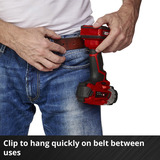 EINHELL Power X-Change Avvitatore a impulsi a batteria TE-CI 18/1 Li - Solo, 1/4", 18 Volt rosso/Nero