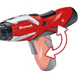 EINHELL TE-SD 3,6 Li Kit 200 Giri/min Rosso rosso/Nero, 6 Li Kit, Rosso, 200 Giri/min, 3,5 Nm, Batteria, 3,6 V, Ioni di Litio