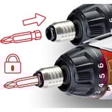EINHELL TE-SD 3,6 Li Kit 200 Giri/min Rosso rosso/Nero, 6 Li Kit, Rosso, 200 Giri/min, 3,5 Nm, Batteria, 3,6 V, Ioni di Litio