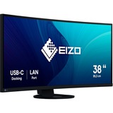 EIZO FlexScan EV3895-BK LED display 95,2 cm (37.5") 3840 x 1600 Pixel UltraWide Quad HD+ Nero Nero, 95,2 cm (37.5"), 3840 x 1600 Pixel, UltraWide Quad HD+, LED, 5 ms, Nero