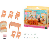 EPOCH Sylvanian Families - Sala da pranzo casa di campagna, Giochi di costruzione 