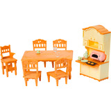 EPOCH Sylvanian Families - Sala da pranzo casa di campagna, Giochi di costruzione 
