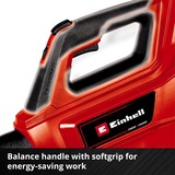 Einhell GE-LB 36/210 Li E-Solo soffiatore di foglie cordless 210 km/h Nero, Rosso rosso/Nero, Soffiatore portatile, 210 km/h, Nero, Rosso, Elettrico