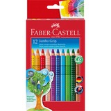 Faber-Castell Jumbo Grip Multi 12 pz Multi, 12 pz