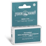 Feuerhand Batterie Li-Ion 18650, 3.450mAh, set da 2, Batteria 