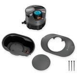 GARDENA Sistema di irrigazione Pipeline AquaPrecise, interrato, Sistemi sprinkler grigio/Turchese