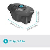 GARDENA Sistema di irrigazione Pipeline AquaPrecise, interrato, Sistemi sprinkler grigio/Turchese