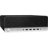 HP ProDesk 600 G4 SFF Ricondizionato, PC completo Nero