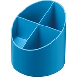Herlitz 50034048 vassoio da scrivania Plastica Blu blu, Plastica, Blu, Germania, 1 pz