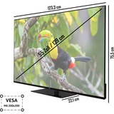 JVC LT-55VU6355 TV 139,7 cm (55") 4K Ultra HD Smart TV Wi-Fi Nero 300 cd/m², Televisore LED Nero, 139,7 cm (55"), 3840 x 2160 Pixel, 4K Ultra HD, Smart TV, Wi-Fi, Nero